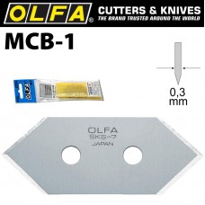 OLFA BLADES MCB-1 5/PACK 20MM